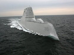 Ещё один "Зумвальт" пополнил ВМС США