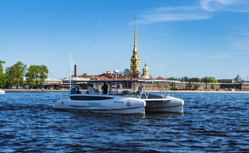 Первый электрокатамаран на базе решений РОСНАНО представили в Москве