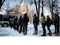 ВВС: США замерзают. Глобальное потепление дало сбой?