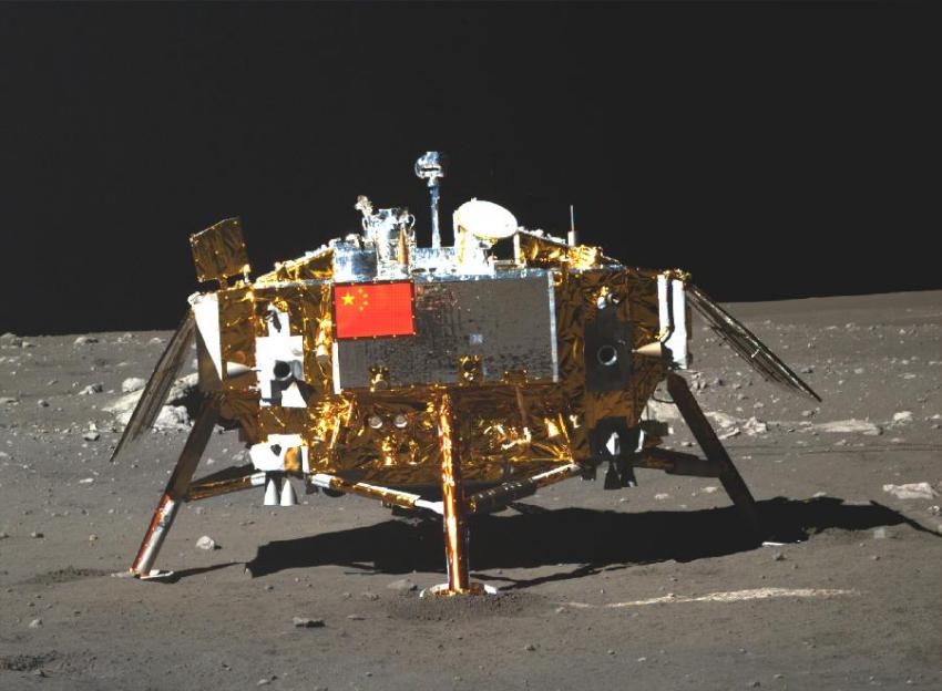 Лунный орбитальный зонд NASA сделал первые снимки Китайской станции «Чанъэ-4»