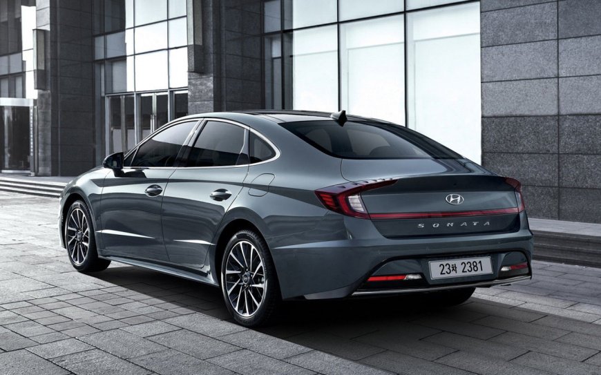 Hyundai наконец то рассекретил новую Sonata