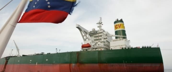 Импорт венесуэльской нефти в США все еще падает