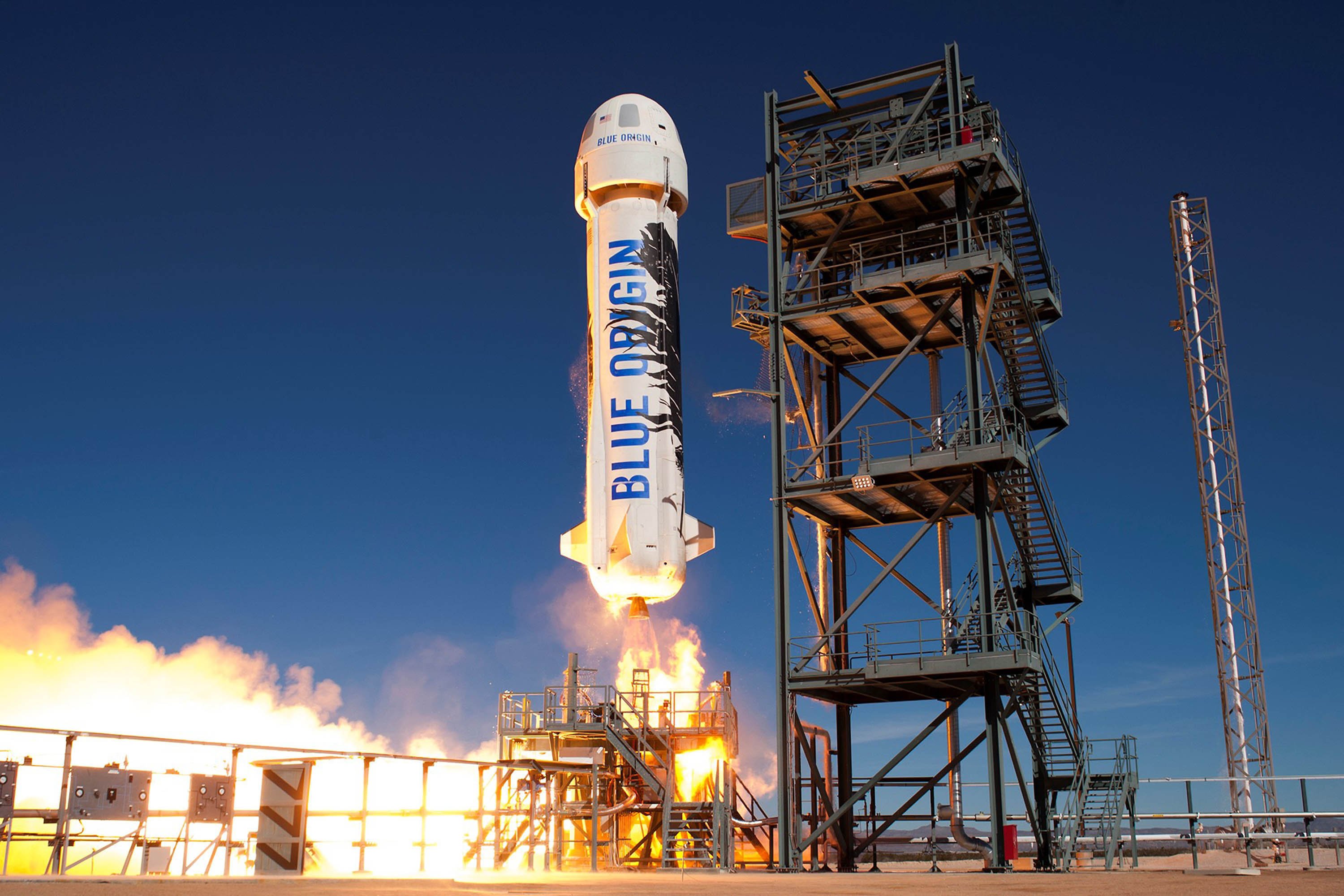 Blue Origin провела первые испытания двигателя для ее лунного посадочного модуля