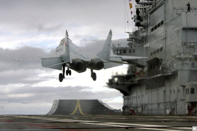 В рамках Международного военно-морского салона 2019 покажут новый российский авианосец