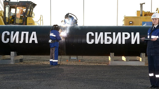 Российский и китайский участки «Силы Сибири» состыкован