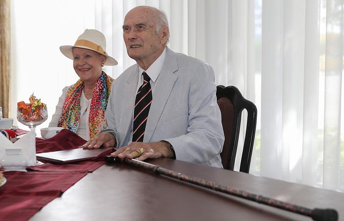 Князь Дмитрий Романов с супругой Доррит