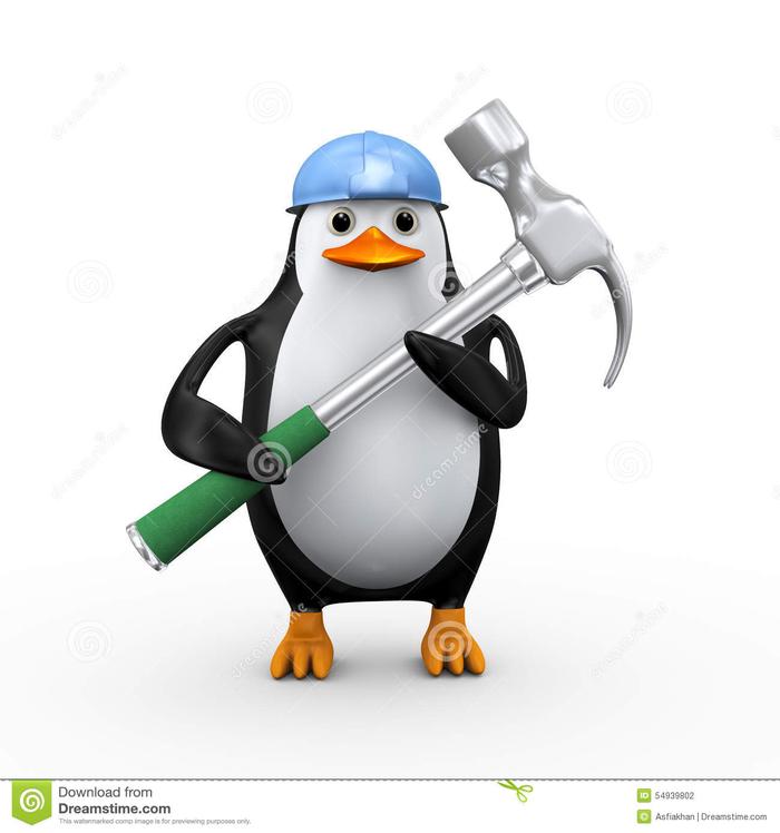 Картинки по запросу пингвин на работе фото