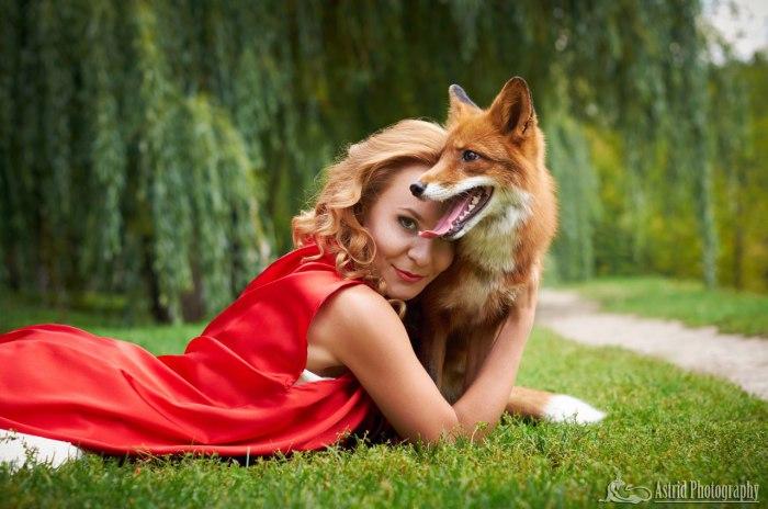 Красная шапочка. Автор: Astrid.