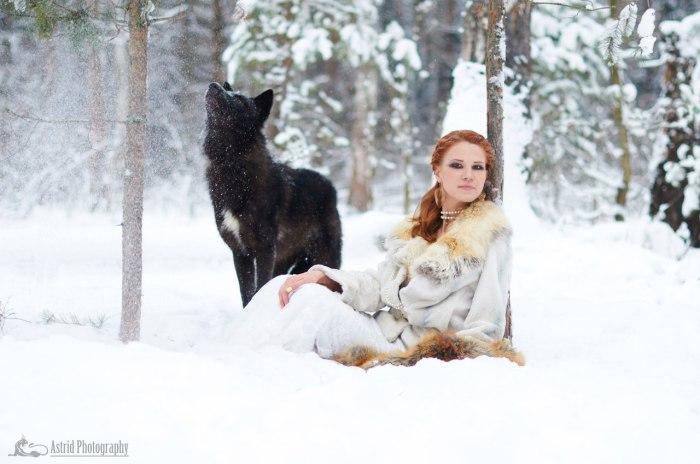 Волчица. Автор: Astrid.