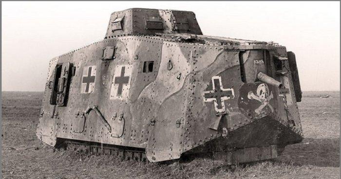 Непобедимый Мефистофель A7V: История последнего германского танка ...