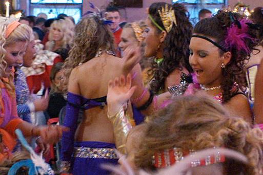 On the party scene, gypsy girls just want to have fun -- and turn a few heads.