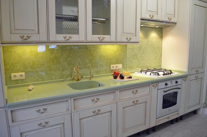 Картинки по запросу столешница из искусственного камня зеленая