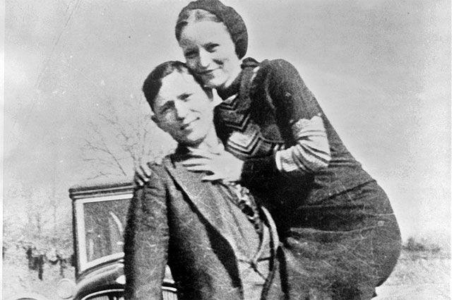 Бонни и Клайд в марте 1933.