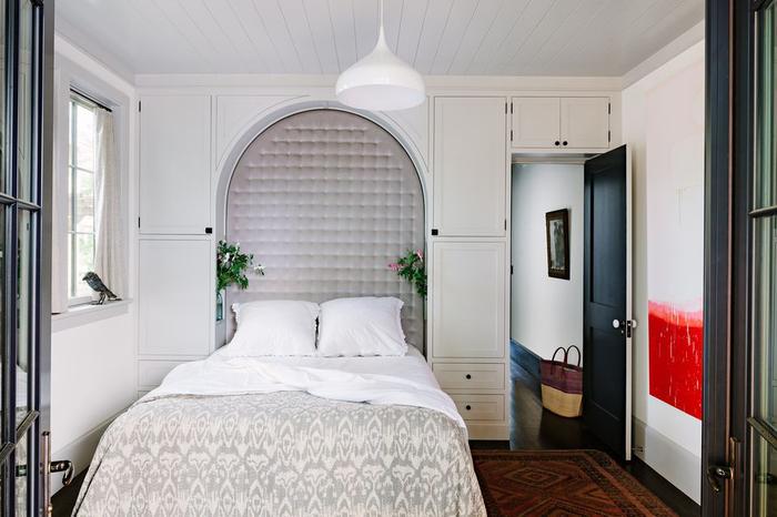 Small bedroom storage ideas.