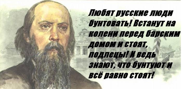 Что нравится русским людям. Любит русский народ бунтовать. Салтыков-Щедрин о патриотизме. Любят русские люди бунтовать встанут на колени. Салтыков-Щедрин цитаты и афоризмы о патриотизме.