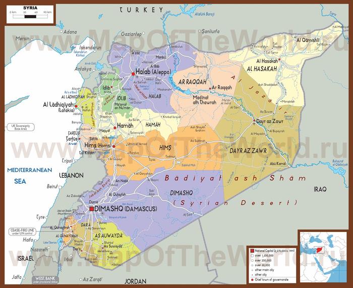 Картинки по запросу карта сирии