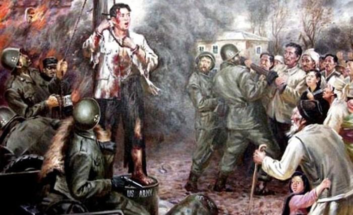 Картинки по запросу кровожадные американцы плакат