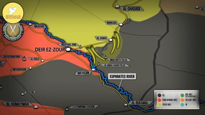 Сирия: Курды «сдают» наёмникам США из ИГИЛ территорию страны