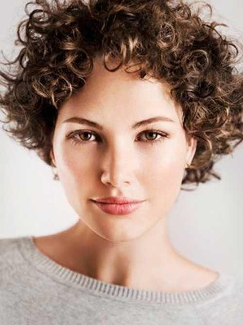Image result for curly short hair