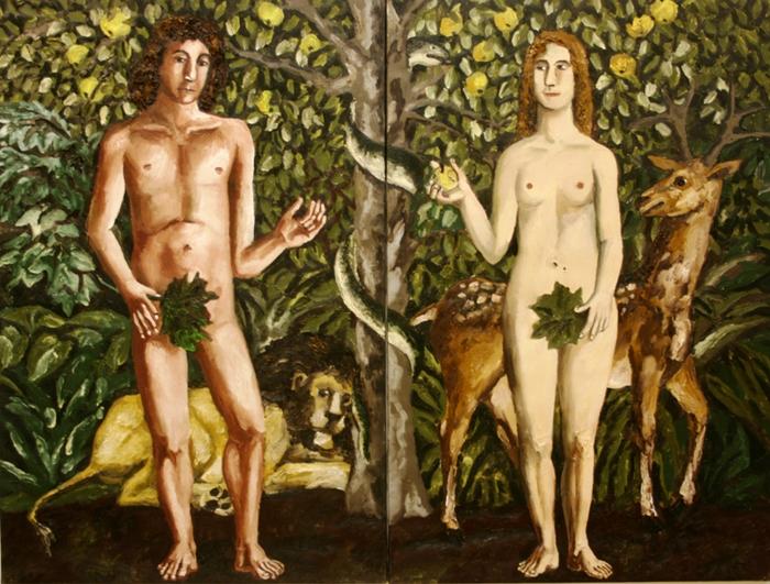 Н. Нестерова "Адам и Ева" 2007