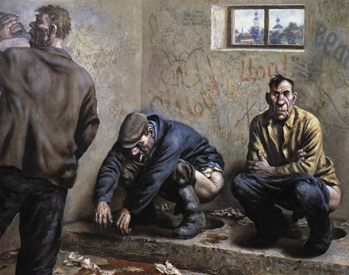 Сортир. Автор: Василий Шульженко.