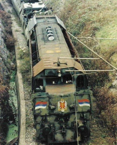 Американский локомотив стал символом Балканской войны