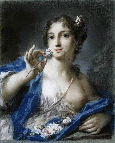 Rosalba Carriera - Весна, 1725