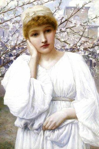 Henry Ryland (1856-1924) La Primavera