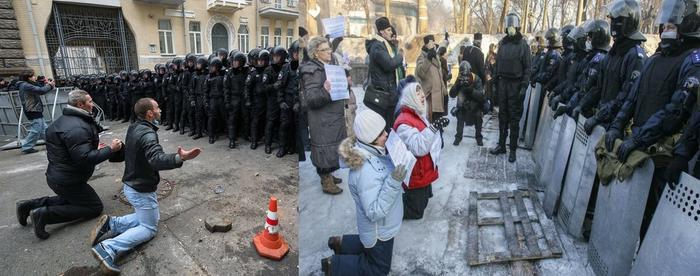 Львовский беркут на коленях. Украинская милиция на коленях. Беркут Украина на коленях.