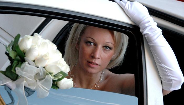 Фото марии захаровой со свадьбы