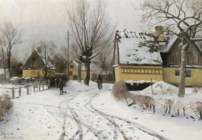 Работы художника Peder Mørk Mønsted (Петер Мёрк Мёнстед 1859 г. - 1941 г.). Часть 3. (45 фото)