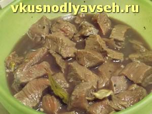 замаринованное мясо