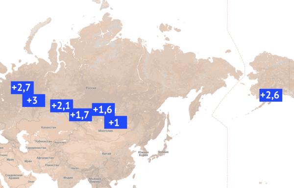 Почему в воркуте холоднее чем в мурманске