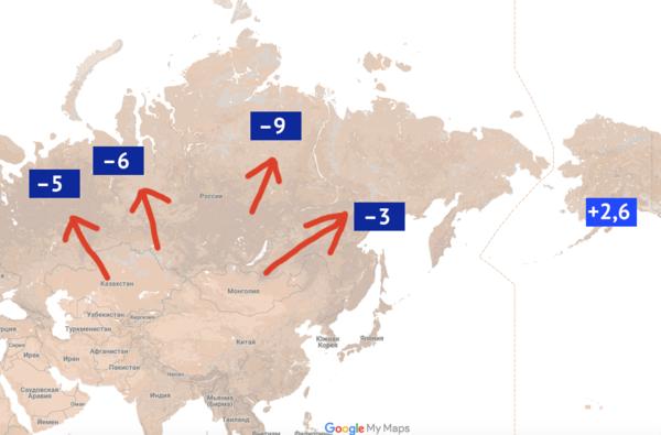 Почему в воркуте холоднее чем в мурманске