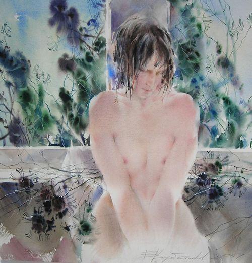 Rossiyskiy-udozhnik-Slava-Korobeynikov.-Legkaya-akvarel-devyatnadtsataya