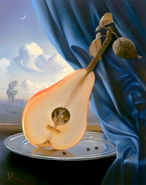 Владимир Куш, сюрреализм, Still Life with Mandolin