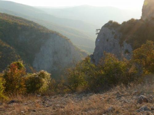 Озеро у горы Бойко в Крыму