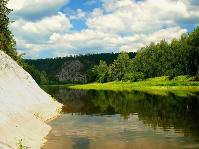 Белая река. Красивейшие пейзажи нашей Родины Агидель, Башкортостан, Река Белая, родина
