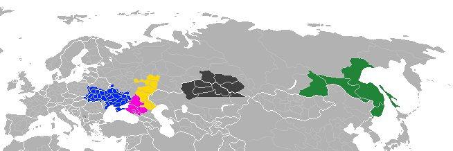 Карта великой украинской империи