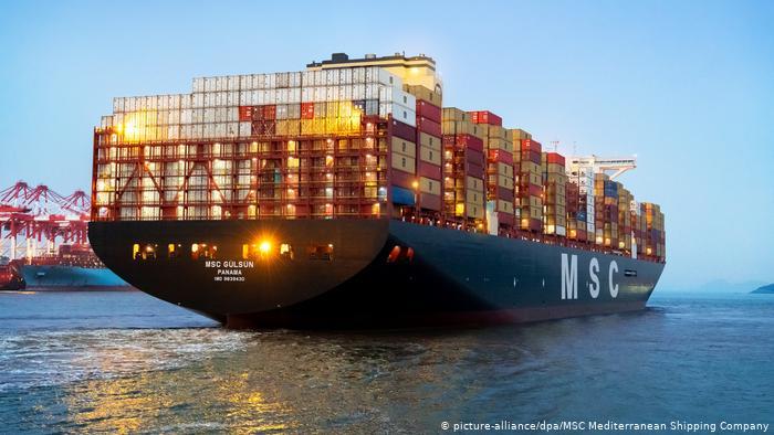 Контейнеровоз MSC Gülsün
