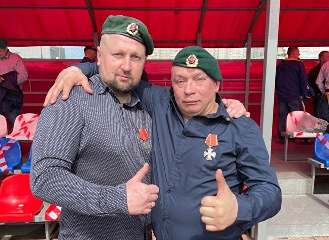 Владимир Тимченко (справа) — участник боевых действий в Чечне