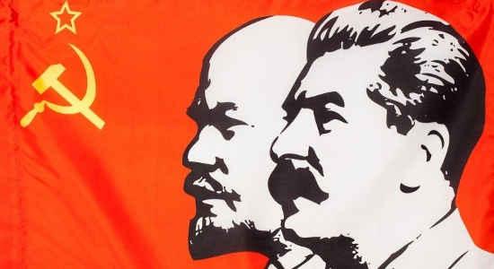 Флаг-Ленин-Сталин