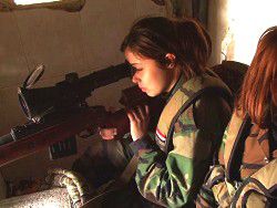 Армия Сирии использует новые российские снайперские винтовки