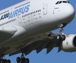 A380: первый рейс состоится 25 октября