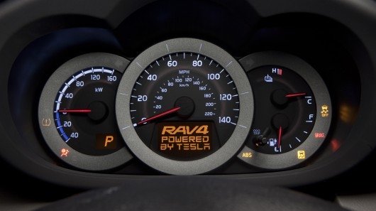 Rav-4 Electric приборная панель