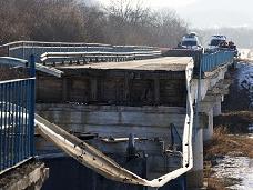 В Приморье обрушился второй за месяц автомобильный мост
