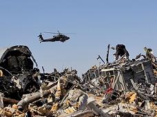 В Египте эксперты нашли точку разрушения самолета с российскими туристами