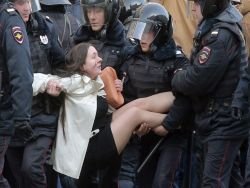 Монолог Ольги Лозиной, героини одной из главных фотографий с московской акции протеста