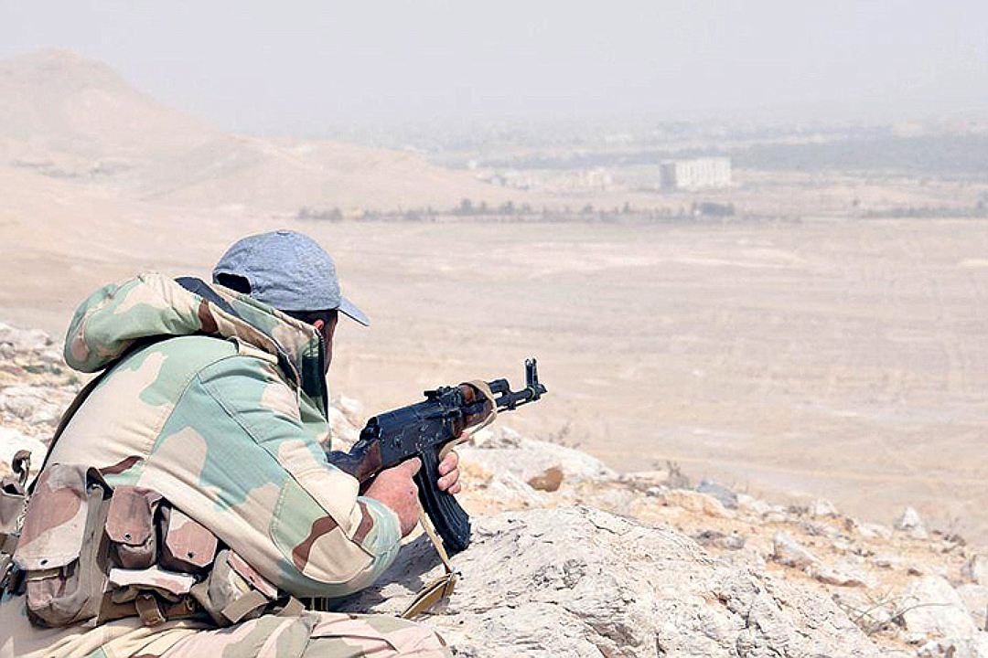 Освобождение Пальмиры: сирийские войска выбили ИГ с высот Аш-Шаир