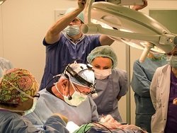 Сэм Хамра провел для пластических хирургов России показательную операцию